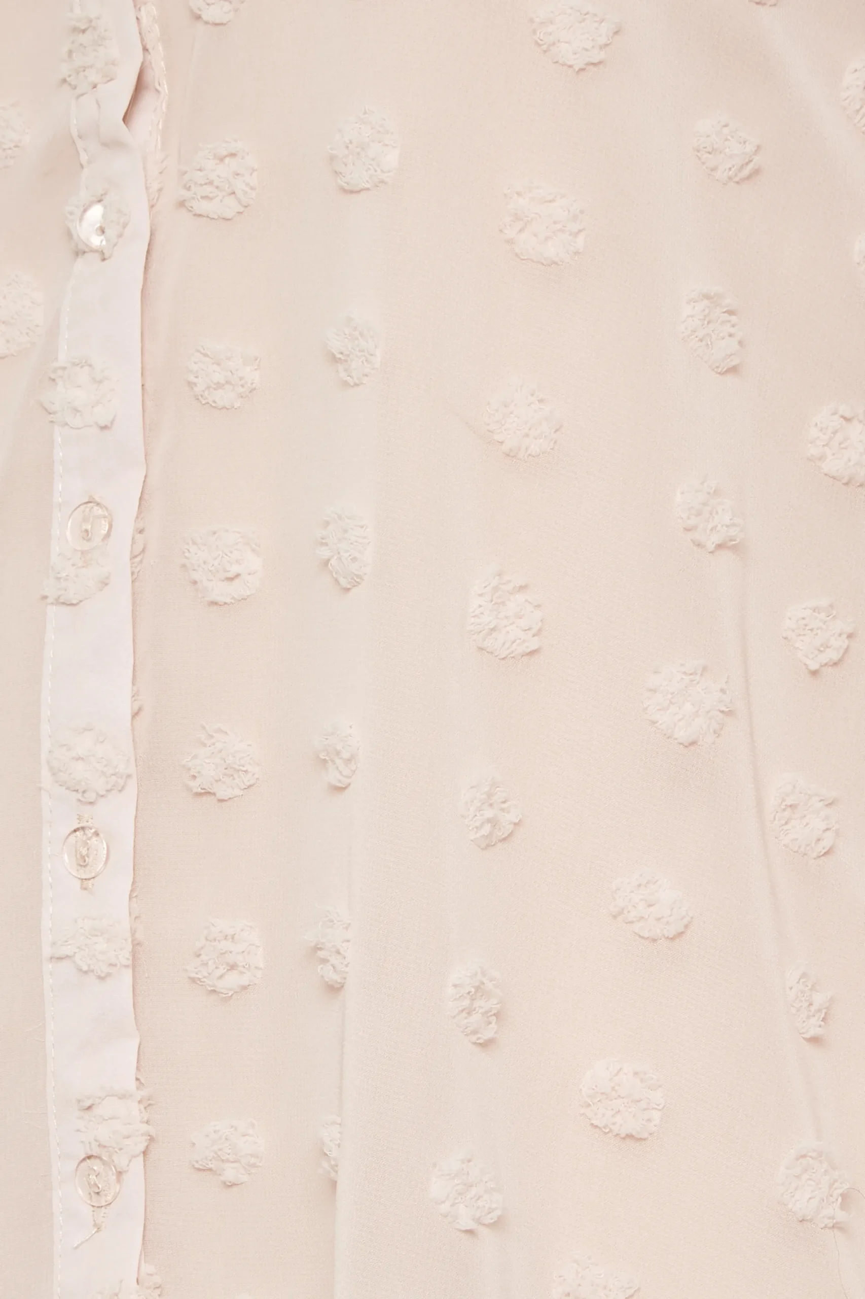 M&Co Womens Pink Dobby Spot Shirt>Women Shirts