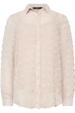 M&Co Womens Pink Dobby Spot Shirt><noscript><img width=