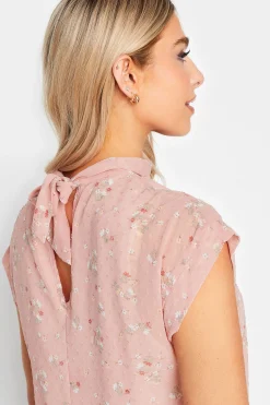M&Co Womens Pink Floral Print Blouse><noscript><img width=