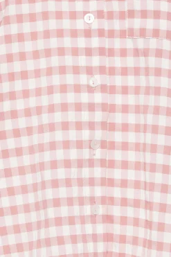 M&Co Womens Pink Gingham Print Shirt><noscript><img width=