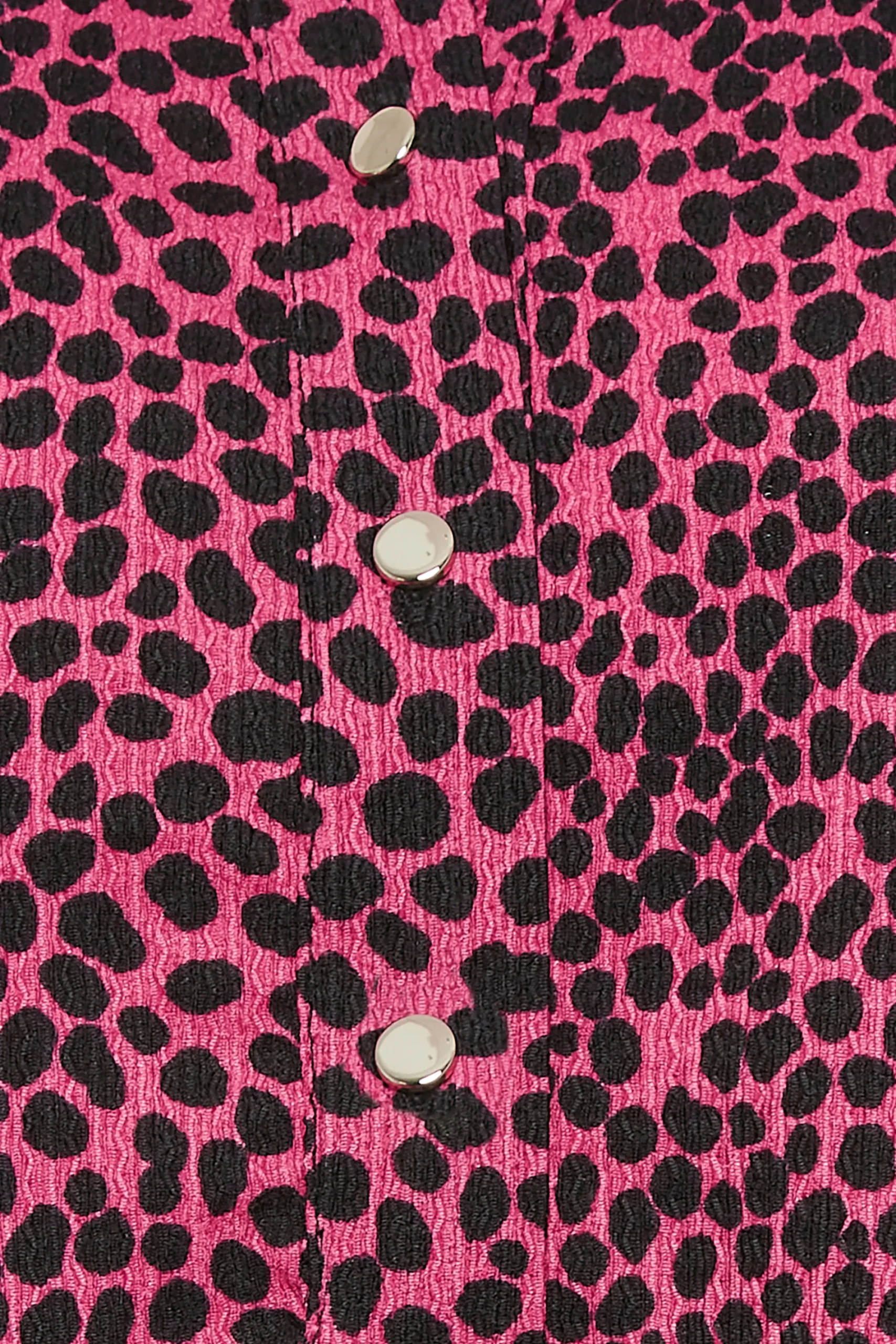 M&Co Womens Pink Spot Print Half Placket Jersey Shirt>Women Shirts