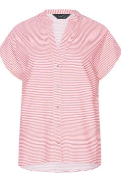M&Co Womens Pink Stripe Print Shirt><noscript><img width=