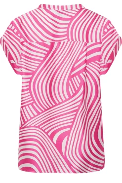 M&Co Womens Pink Swirl Print Shirt><noscript><img width=