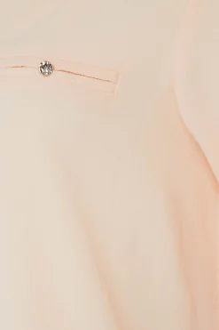 M&Co Womens Pink Tab Sleeve Blouse><noscript><img width=