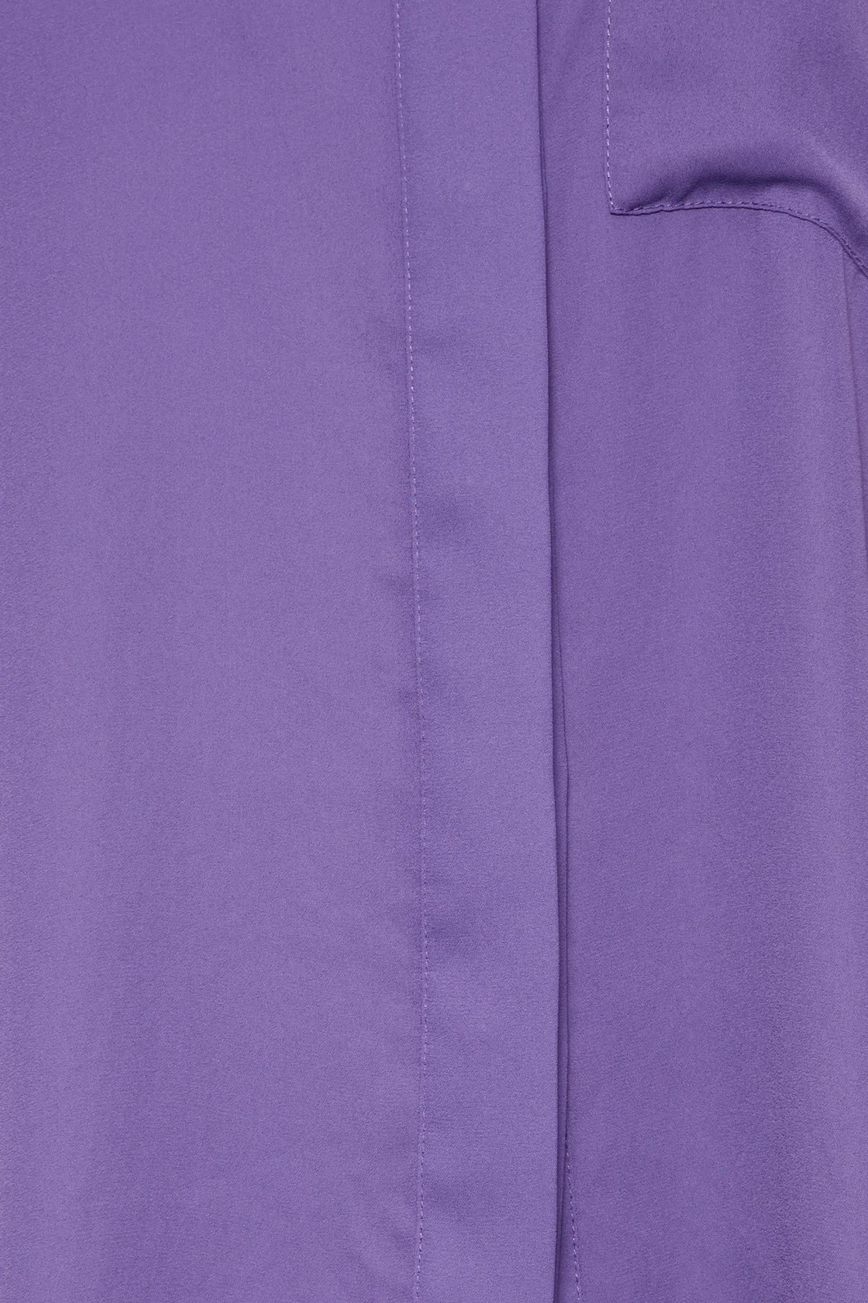 M&Co Womens Purple Satin Contrast Panel Shirt>Women Shirts