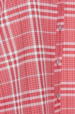 M&Co Womens Red Check Print Shirt><noscript><img width=