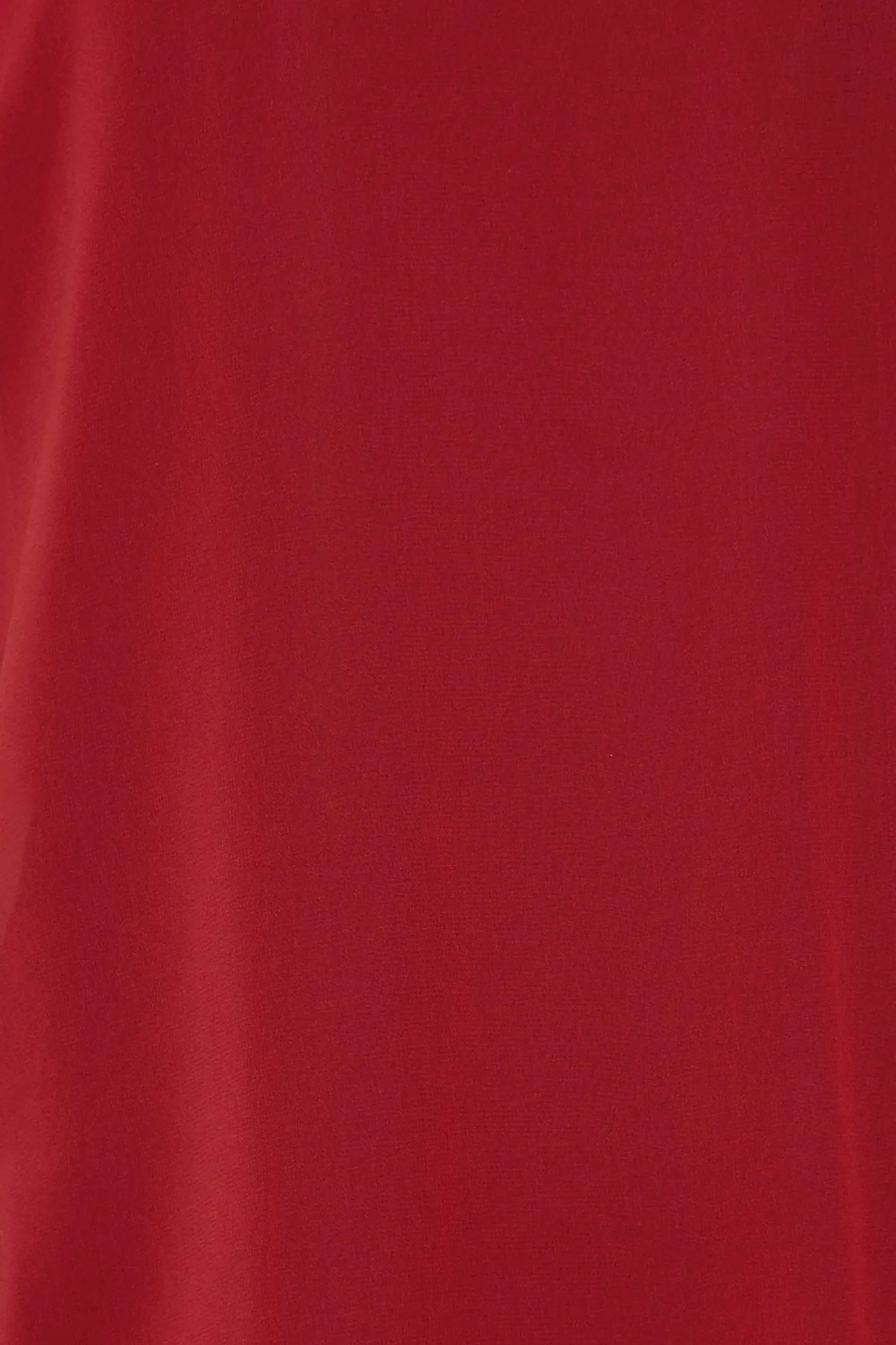 M&Co Womens Red High Neck Frill Sleeve Blouse>Women Short Sleeve Tops
