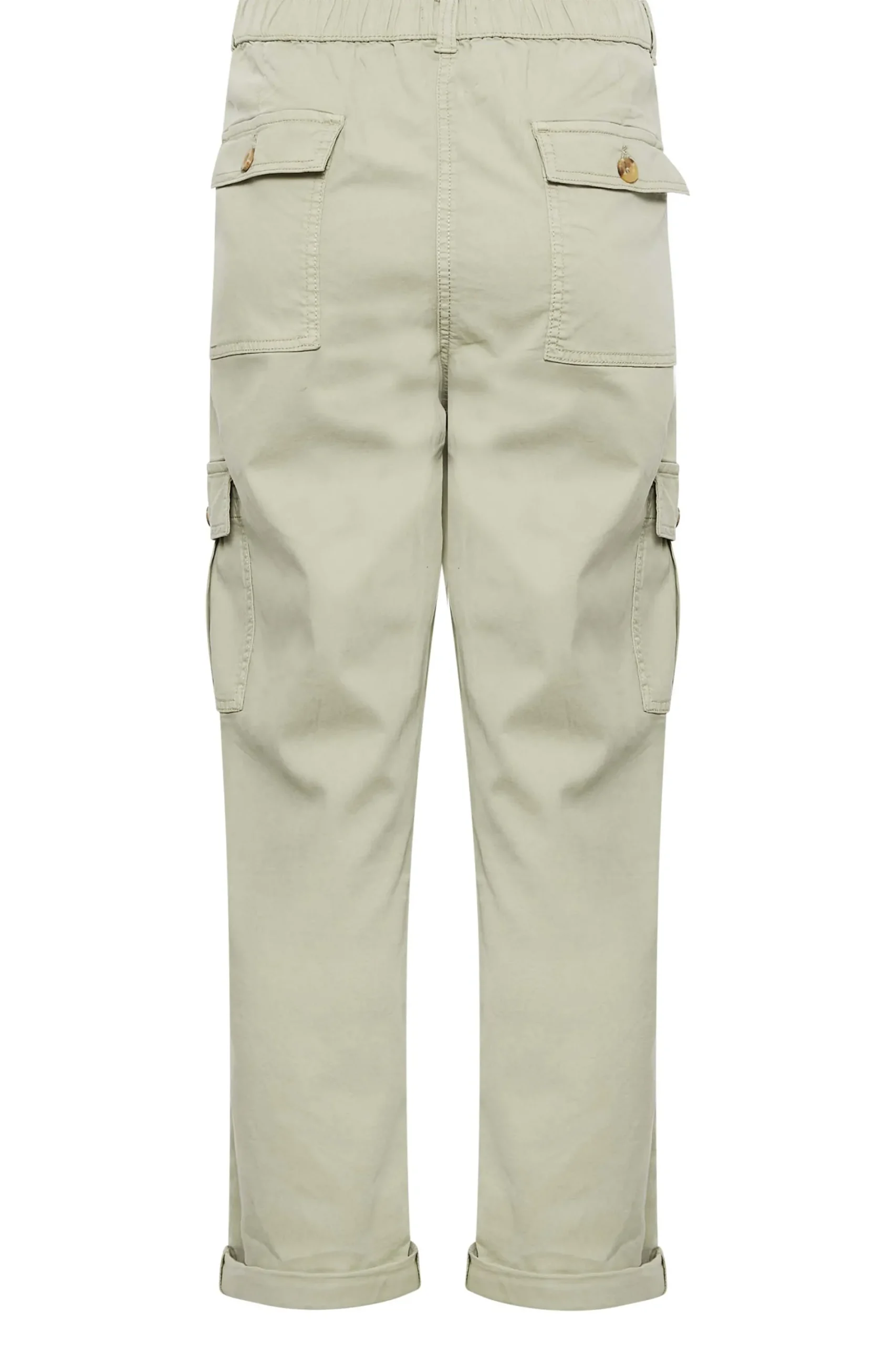 M&Co Womens Sage Green Cargo Trousers>Women Trousers