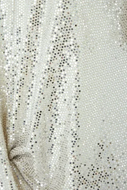 M&Co Womens Silver Sequin Angel Sleeve Wrap Top><noscript><img width=