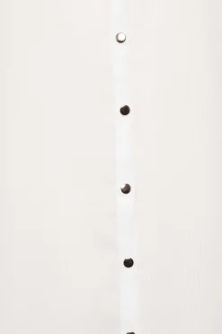 M&Co Womens White Dipped Hem Shirt><noscript><img width=