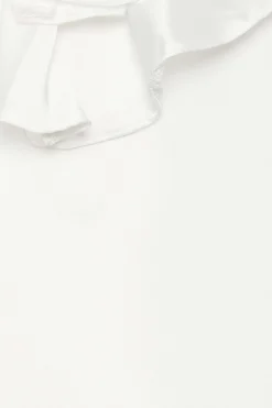 M&Co Womens White Frill Front Blouse><noscript><img width=