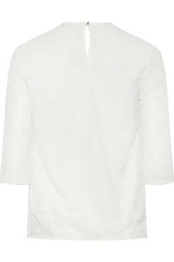 M&Co Womens White Lace Top><noscript><img width=