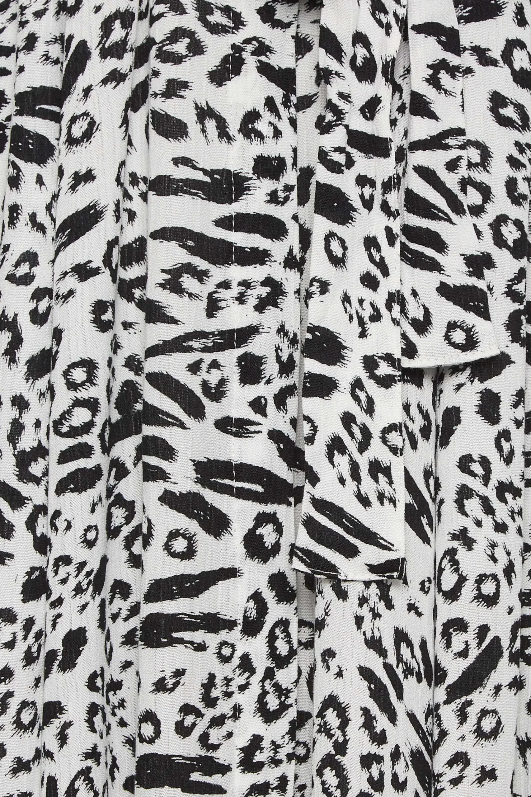 M&Co Womens White Mixed Animal Print Shirt Dress>Women Shirt Dresses