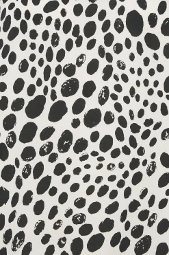 M&Co Womens White Spot Print Halter Neck Blouse><noscript><img width=