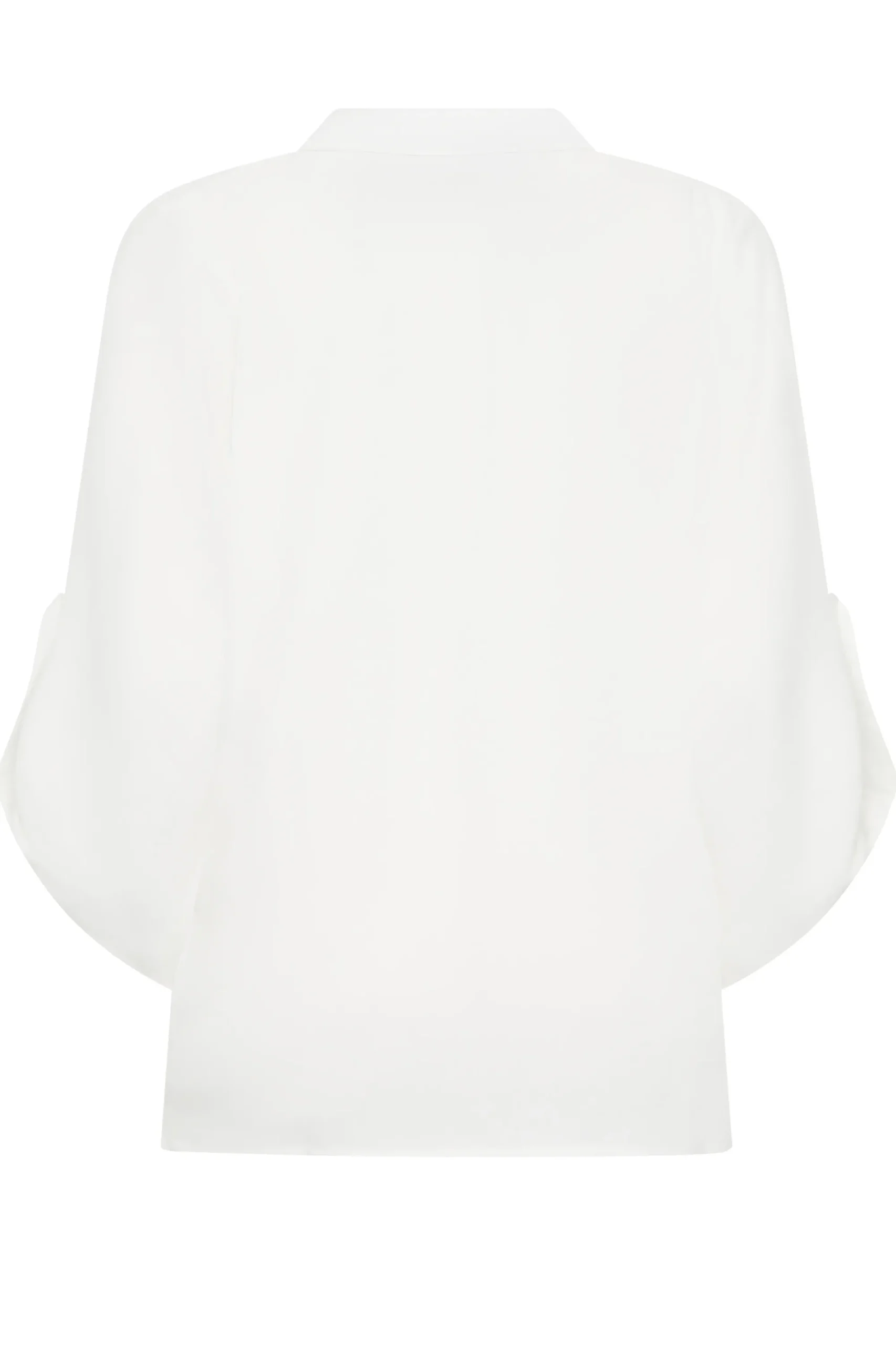 M&Co Womens White Statement Button Tab Sleeve Shirt>Women Shirts