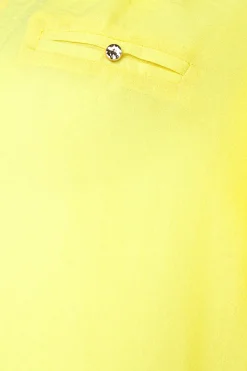 M&Co Womens Yellow Tab Sleeve Blouse><noscript><img width=