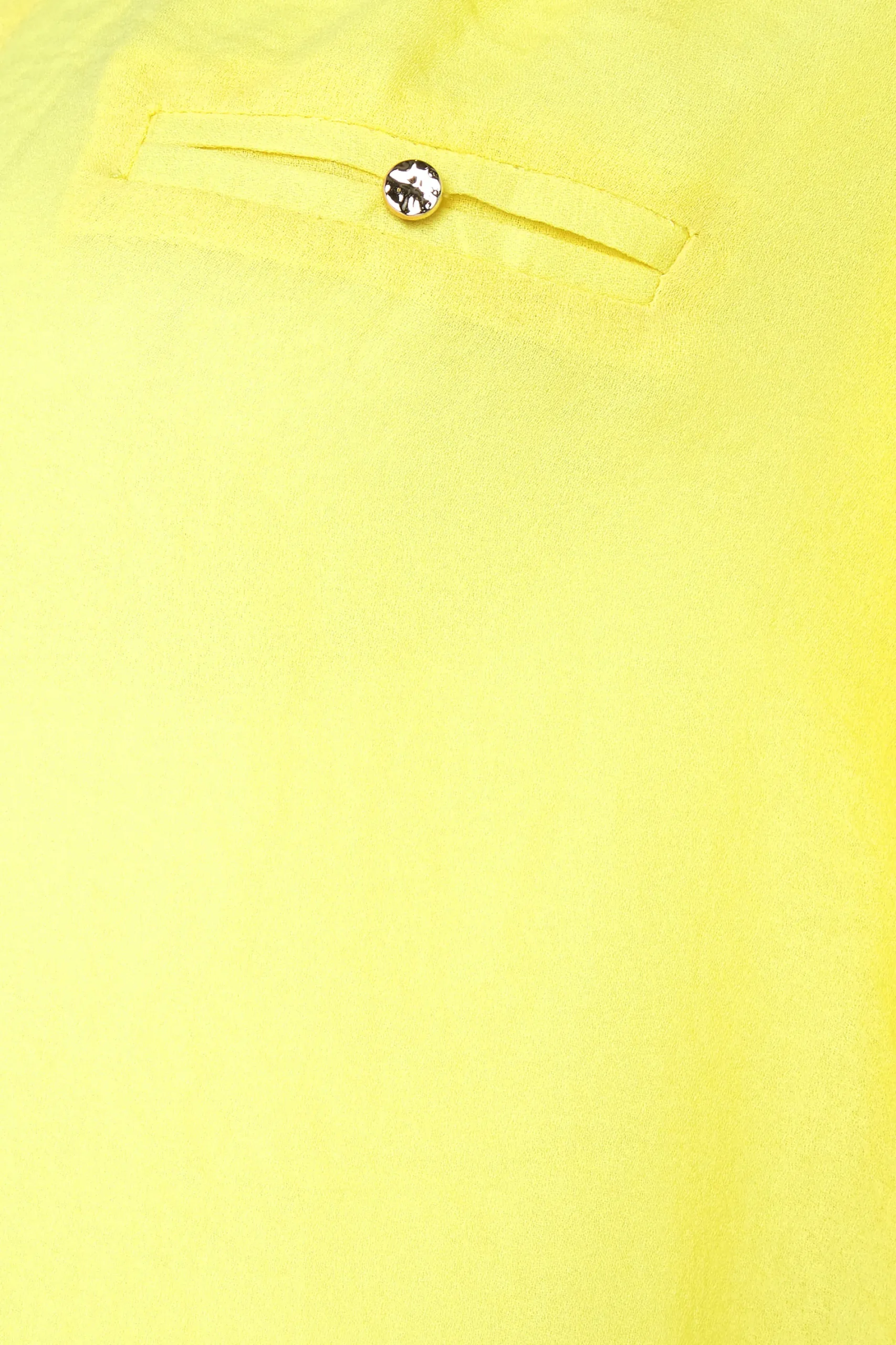 M&Co Womens Yellow Tab Sleeve Blouse>Women Shirts