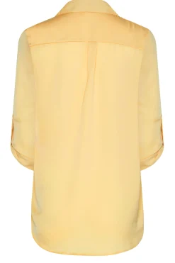 M&Co Womens Yellow Tab Sleeve Shirt><noscript><img width=