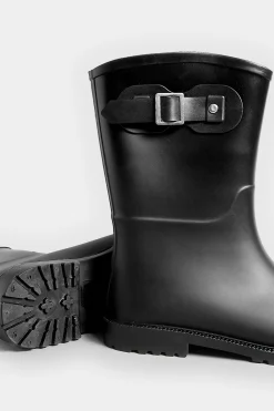 M&Co Pixiegirl Pixiegirl Black Buckle Wellies In Standard Fit><noscript><img width=