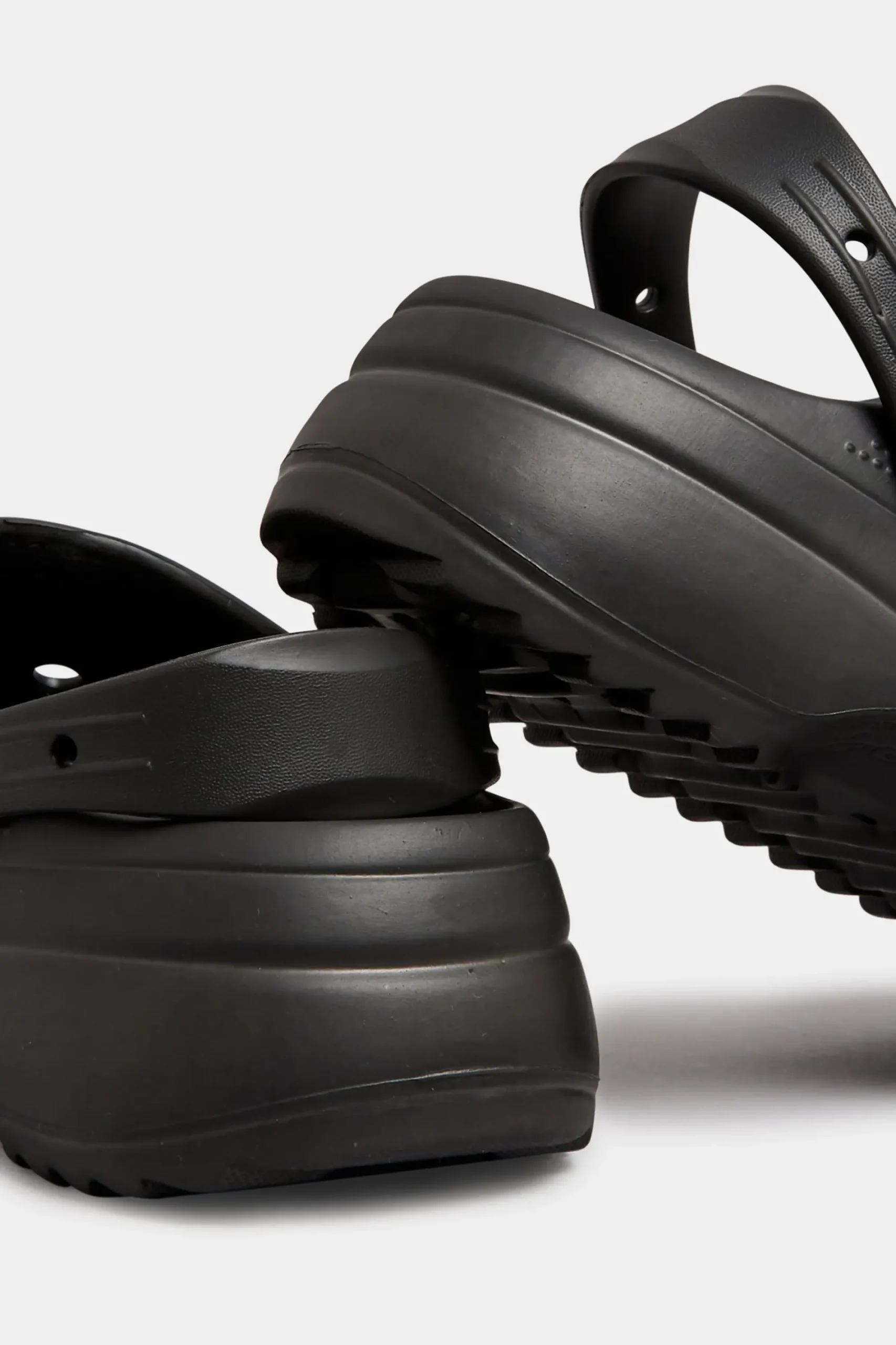 M&Co Pixiegirl Pixiegirl Black Platform Clog Sandal In Standard Fit>Women Flat Shoes