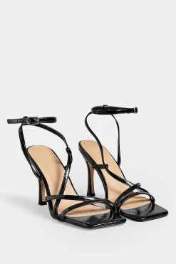 M&Co Pixiegirl Pixiegirl Black Strappy Heel In Standard Fit>Women Heels