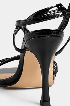 M&Co Pixiegirl Pixiegirl Black Strappy Heel In Standard Fit><noscript><img width=