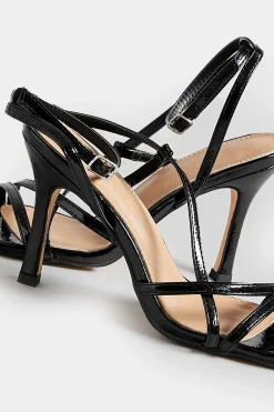 M&Co Pixiegirl Pixiegirl Black Strappy Heel In Standard Fit><noscript><img width=