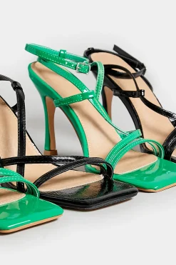 M&Co Pixiegirl Pixiegirl Black Strappy Heel In Standard Fit><noscript><img width=