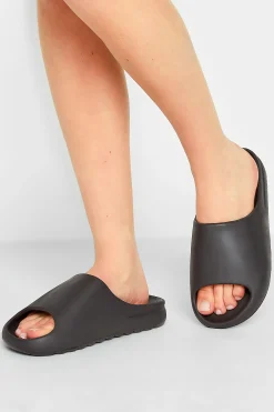M&Co Pixiegirl Pixiegirl Black Sliders In Standard Fit>Women Flat Shoes
