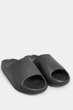 M&Co Pixiegirl Pixiegirl Black Sliders In Standard Fit>Women Flat Shoes