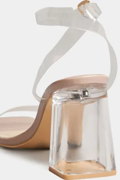 M&Co Pixiegirl Pixiegirl Clear Block Heel Sandal In Standard Fit><noscript><img width=