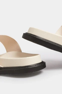 M&Co Pixiegirl Pixiegirl Cream Buckle Strap Sandals In Standard D Fit><noscript><img width=
