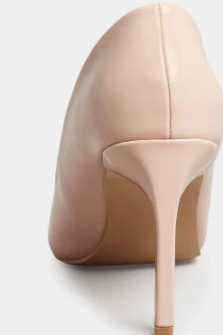 M&Co Pixiegirl Pixiegirl Nude Patent Pointed Court Shoes In Standard Fit><noscript><img width=