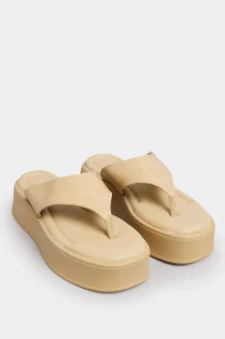 M&Co Pixiegirl Pixiegirl Nude Flatform Flip Flops In Standard Fit>Women Sandals