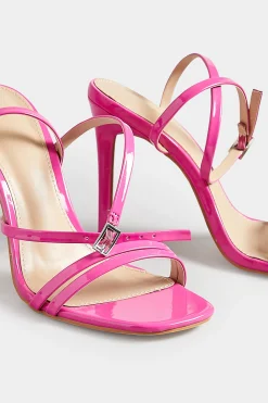 M&Co Pixiegirl Pixiegirl Pink Double Band Heels In Standard Fit><noscript><img width=
