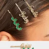 M&Co Yours Yours 4 Pack Gold 'santa Baby' Christmas Hairslide Set>Women Hair Accessories