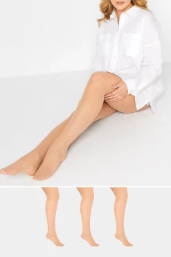 M&Co Yours Yours 3 Pack Nude 20 Denier Ladder Resist Tights>Women Tights