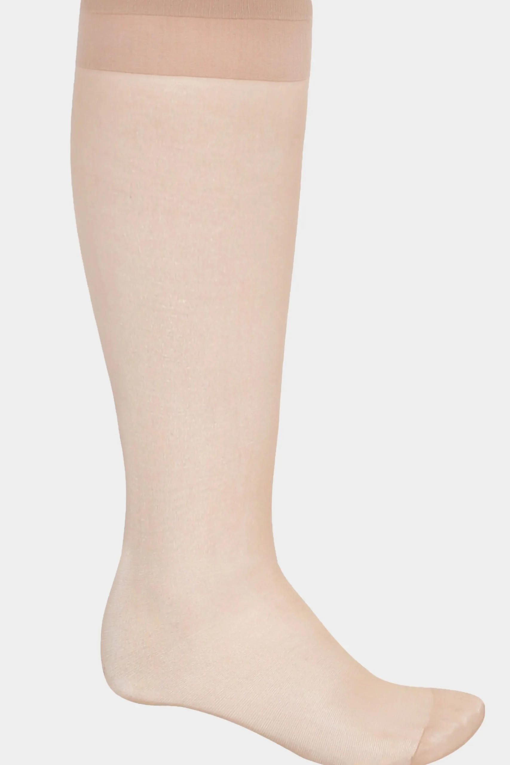 M&Co Yours Yours 3 Pack Nude Sheer Knee High Socks>Women Socks