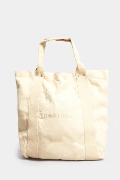 M&Co Yours Yours Beige Brown Canvas Tote Bag><noscript><img width=