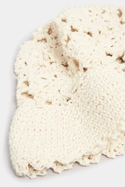 M&Co Yours Yours Beige Brown Crochet Bucket Hat><noscript><img width=