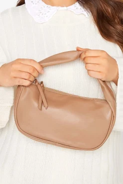 M&Co Yours Yours Beige Brown Slouch Handle Bag>Women Bags