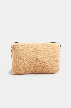 M&Co Yours Yours Beige Brown Shearling Teddy Bag><noscript><img width=