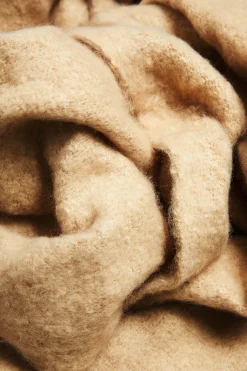 M&Co Yours Yours Beige Brown Super Soft Chunky Tassel Scarf><noscript><img width=