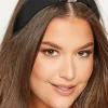 M&Co Yours Yours Black & Silver Diamante Knot Headband>Women Hair Accessories