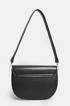 M&Co Yours Yours Black Chain Detail Shoulder Bag><noscript><img width=