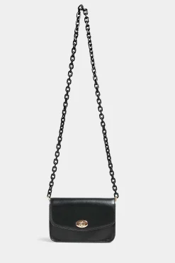 M&Co Yours Yours Black Chain Lock Detail Bag><noscript><img width=