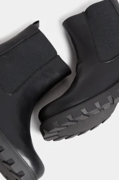 M&Co Yours Yours Black Chunky Chelsea Boots In Wide E Fit & Extra Wide Eee Fit><noscript><img width=