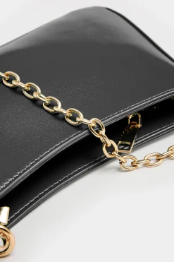 M&Co Yours Yours Black Detachable Chain Shoulder Bag><noscript><img width=