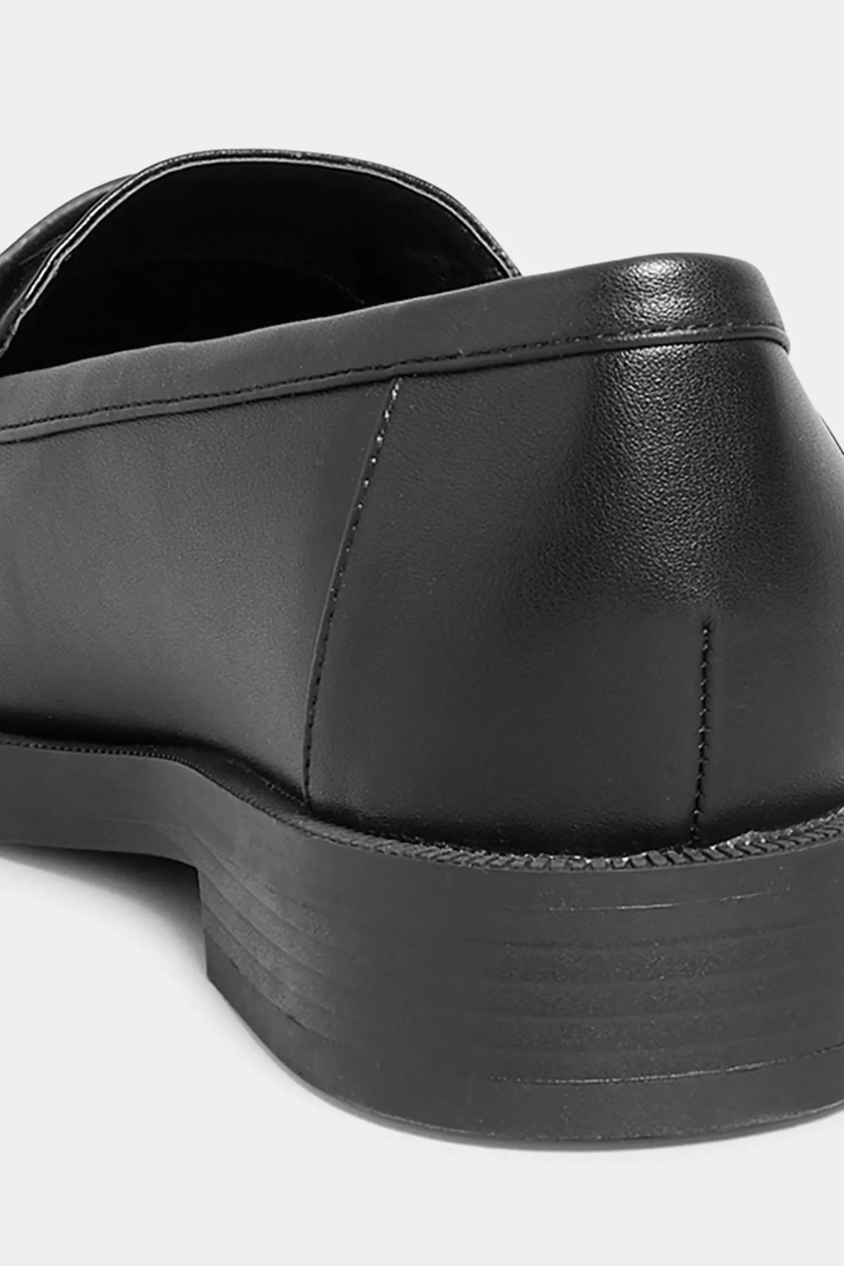 M&Co Yours Yours Black Faux Leather Tassel Loafers In Wide E Fit & Extra Wide Eee Fit>Women Flat Shoes