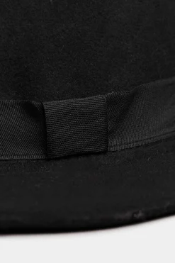 M&Co Yours Yours Black Fedora Hat><noscript><img width=